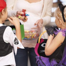 Felt Halloween Trick or Treat Basket 
