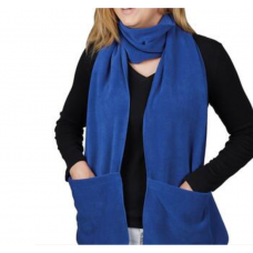 Fleece Scarf With Pockets