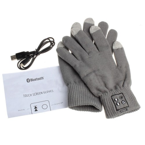 TOUCH SCREEN KNIT GLOVES WITH WIRELESS BLUETOOTH DEVICE“Call for Pricing”