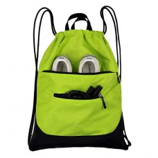 SPORT DRAWSTRING BACKPACK WITH SHOE POCKET