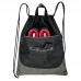 SPORT DRAWSTRING BACKPACK WITH SHOE POCKET