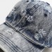 Distressed Jean Hat