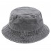 Unisex Bucket Hat Washed Jean Denim Bucket Cap