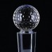 Crystal Golf Ball On Clear Base