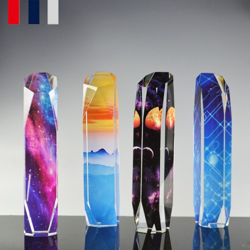 Crystal trophy