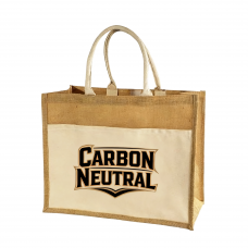 Eco Canvas Jute Tote 