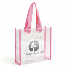 Clear PVC Tote Bag 