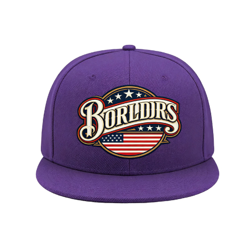 Baseball Cap with Flat Brim