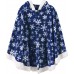 Sherpa Hooded Poncho Blanket