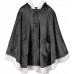 Sherpa Hooded Poncho Blanket