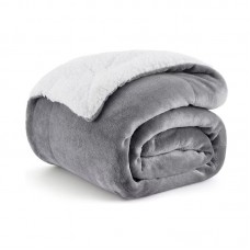 Sherpa Fleece Throw Blanket 