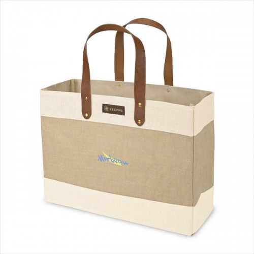 Natural Jute Tote Bag