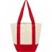 Two-Tone Mini Canvas Tote