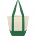 Two-Tone Mini Canvas Tote