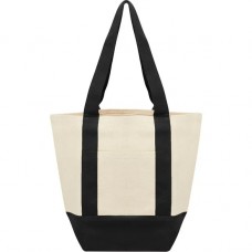 Two-Tone Mini Canvas Tote