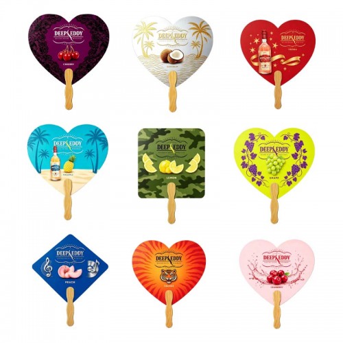 Custom Shaped Hand Fan