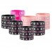 Pink Ribbon Silicone Wristband