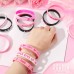Pink Ribbon Silicone Wristband
