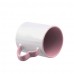11oz Pink Ribbon Heart Mug