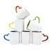 11oz Pink Ribbon Heart Mug