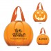Halloween Reflective Pumpkin Tote Bag