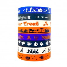 Halloween Silicone Wristband 