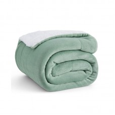 Sherpa Fleece Throw Blanket 
