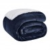 Sherpa Fleece Throw Blanket