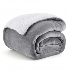 Sherpa Fleece Throw Blanket 