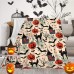 Halloween Fleece  Throw Blanket