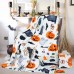 Halloween Fleece  Throw Blanket