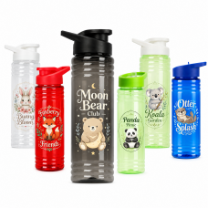 24oz Flip-Top Water Bottle 