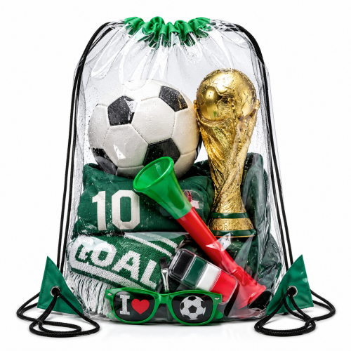 Soccer Fan Drawstring Bag