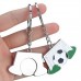 Soccer Themed  Keychain