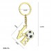 Soccer Themed  Keychain
