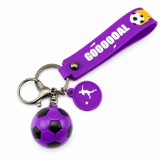 Mini Soccer Ball Keychain 