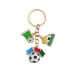 Soccer Fan Keychain