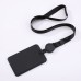 Clear ID Badge Holder with Lanyard