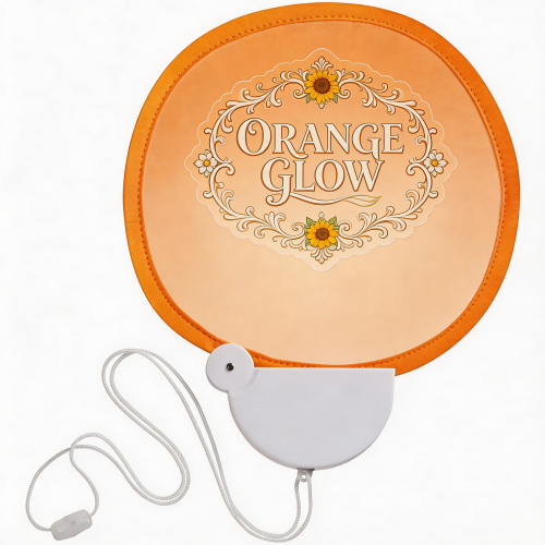 Foldable Hand Fan with Lanyard