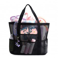 Oversized Mesh Beach Tote Bag
