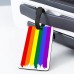 Rainbow PVC Luggage Tag