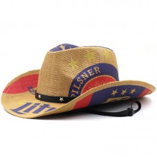 America 250 Straw Cowboy Hat 