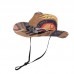 America 250 Straw Cowboy Hat