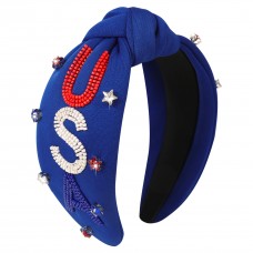 American Flag Patriotic Headband 