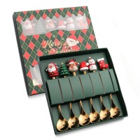 6-Pcs Christmas Flatware Set