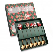 6-Pcs Christmas Flatware Set 