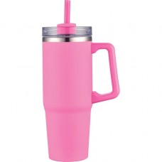 30 oz Insulated Tumbler w/ Handle & Straw