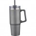 30 oz Insulated Tumbler w/ Handle & Straw
