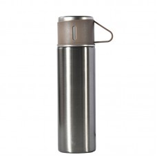 17 oz Vacuum Thermos w/ Serving Cup Lid 