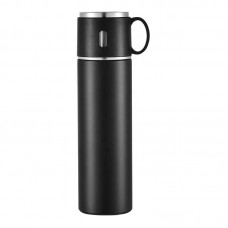17 oz Vacuum Thermos w/ Serving Cup Lid 